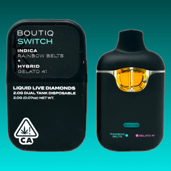 Boutiq Switch Indica 3-1 Disposable -Mojito/ kiwi z/ lime Slush