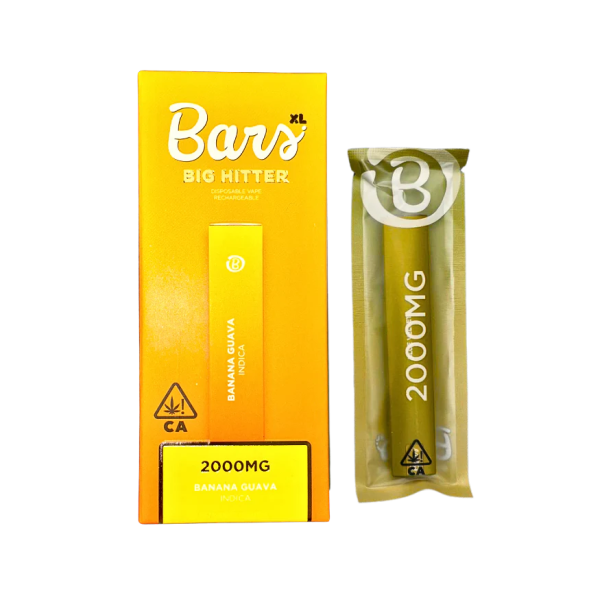 Bars "Banana Guava" 2g Disposable