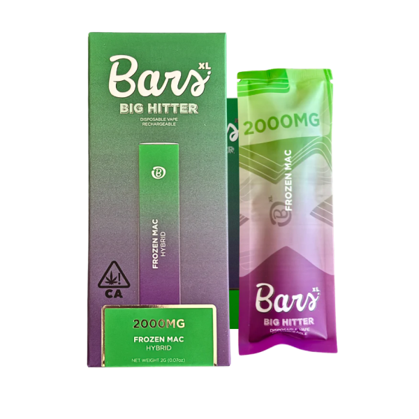 BARS "FROZEN MAC" Disposable 2000mg HYBRID