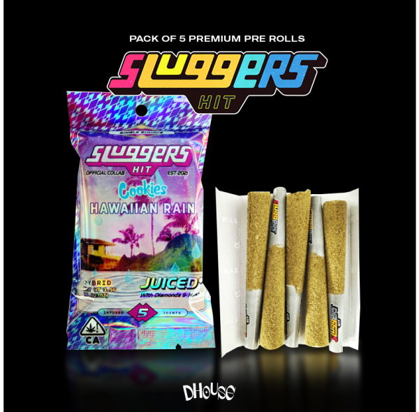 SLUGGERS HIT- ADIOS MF Indica infuse Joints
