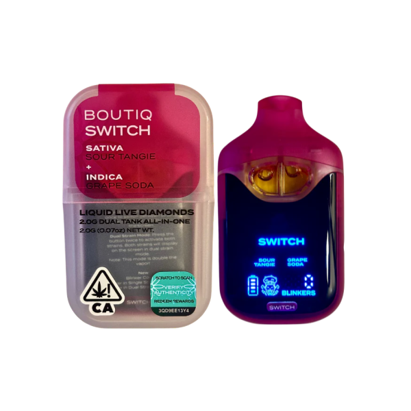 Boutiq Switch Hybrid 3-1 Disposable--Baja Berry/ X-41/ DAYDREAM