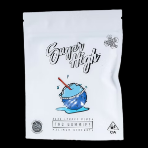 Sugar High " Blue Lychee Slush"